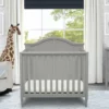 Delta Children Parker Mini Convertible Baby Crib With Mattress And 2 Sheets