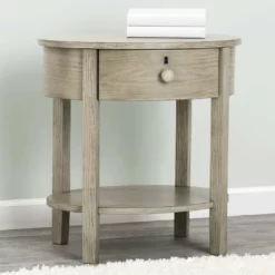 Delta Children Farmhouse Nightstand With Drawer