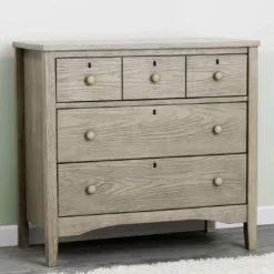 Delta Children Dressers & Changing Tables Farmhouse 3 Drawer Dresser With Changing Top