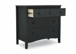 Delta Children Dressers & Changing Tables Farmhouse 3 Drawer Dresser With Changing Top