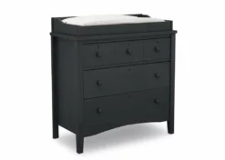 Delta Children Dressers & Changing Tables Farmhouse 3 Drawer Dresser With Changing Top