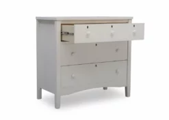 Delta Children Dressers & Changing Tables Farmhouse 3 Drawer Dresser With Changing Top