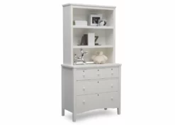 Delta Children Dressers & Changing Tables Farmhouse 3 Drawer Dresser With Changing Top