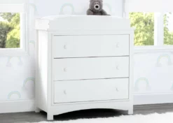 Delta Children Dressers & Changing Tables Perry 3 Drawer Dresser With Changing Top