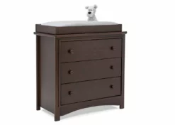 Delta Children Dressers & Changing Tables Perry 3 Drawer Dresser With Changing Top