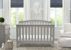 Delta Children Baby Cribs Waverly 6-in-1 Convertible Crib