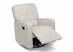 Delta Children Gavin Nursery Glider Swivel Recliner Featuring LiveSmart Fabric By Culp Gliders & Rocking Chairs