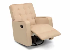 Delta Children Gavin Nursery Glider Swivel Recliner Featuring LiveSmart Fabric By Culp Gliders & Rocking Chairs