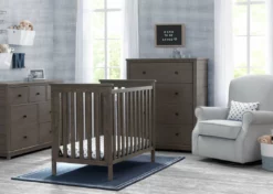 Simmons Kids Monterey Mini Crib With Mattress Baby Cribs