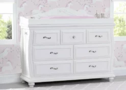 Simmons Kids Fairytale 7 Drawer Dresser With Changing Top Dressers & Changing Tables