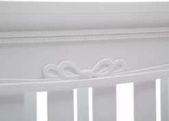 Simmons Kids Fairytale 5-in-1 Convertible Crib With Conversion Rails Baby Cribs