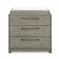 Simmons Kids Willow 3 Drawer Dresser With Changing Top Dressers & Changing Tables