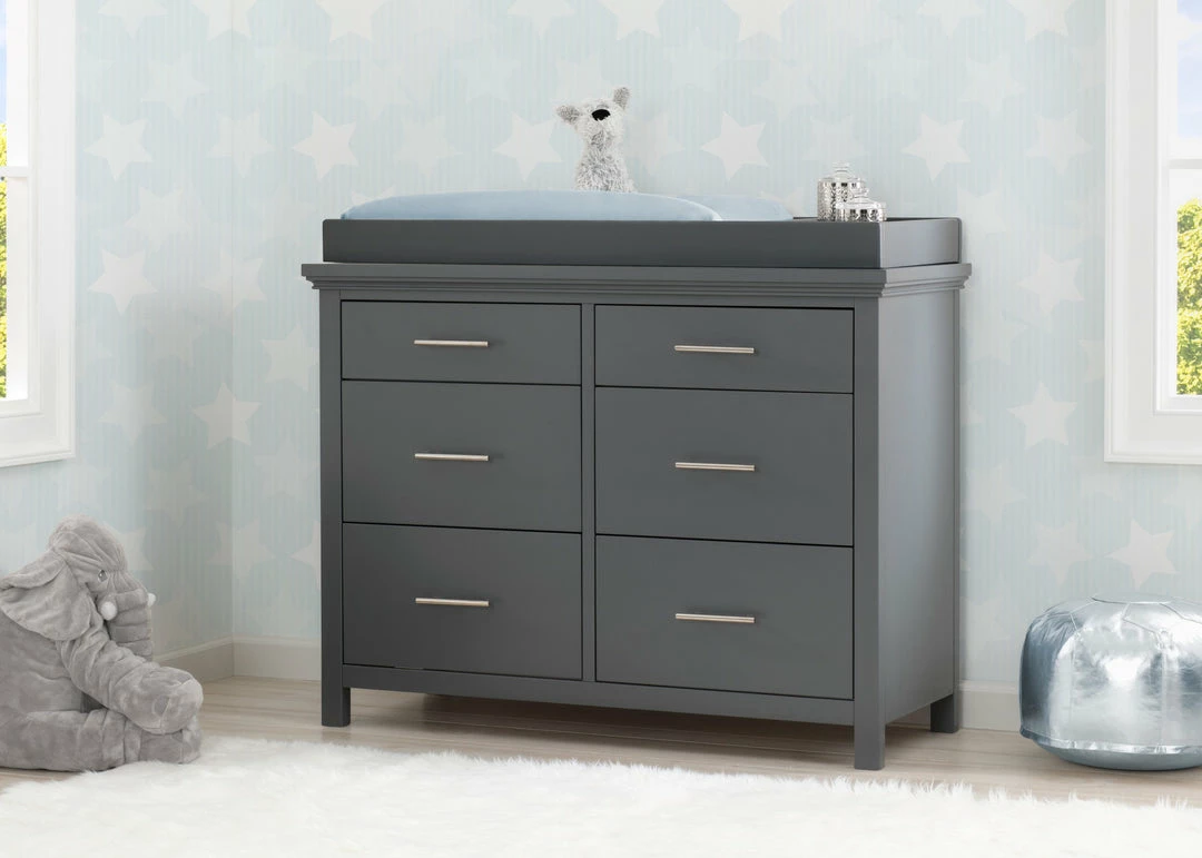 Simmons Kids Avery 6 Drawer Dresser With Changing Top Dressers & Changing Tables 3 Simmons Kids Avery 6 Drawer Dresser With Changing Top Dressers & Changing Tables