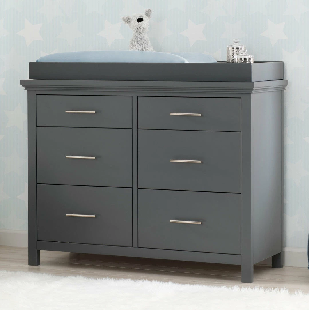 Simmons Kids Avery 6 Drawer Dresser With Changing Top Dressers & Changing Tables 15 Simmons Kids Avery 6 Drawer Dresser With Changing Top Dressers & Changing Tables