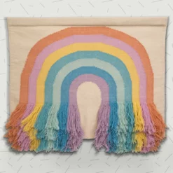 Delta Children What's New Handwoven Rainbow Wall Hanging 9 Delta Children What's New Handwoven Rainbow Wall Hanging