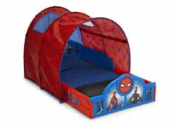 Delta Children Spider-Man Sleep And Play Toddler Bed With Tent Toddler Beds