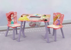 Delta Children Princess Table And Chair Set With Storage