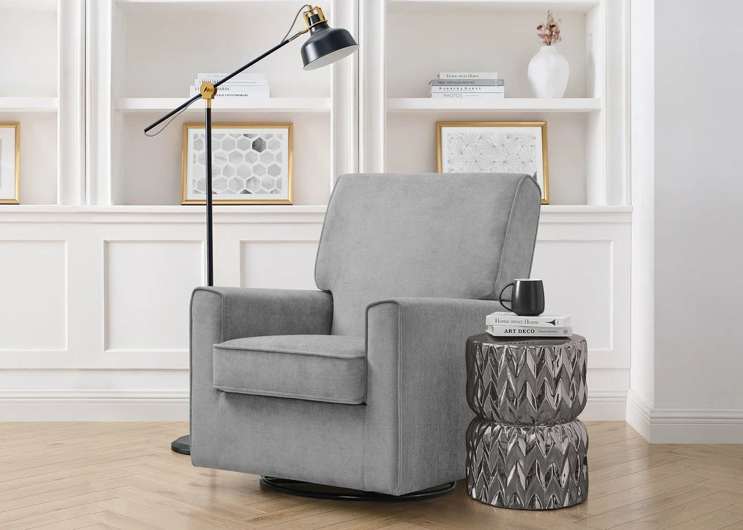 Delta Children What's New Sophie Nursery Glider Swivel Chair With LiveSmart Fabric 4 Delta Children What's New Sophie Nursery Glider Swivel Chair With LiveSmart Fabric