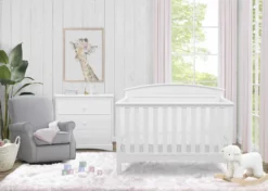 Delta Children Baby Cribs Archer 4-in-1 Convertible Crib