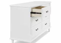 Simmons Kids Juliette 6 Drawer Dresser With Changing Top Dressers & Changing Tables
