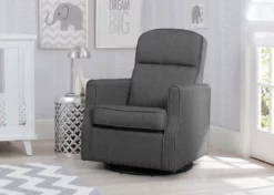 Delta Children Blair Slim Nursery Glider Swivel Rocker Chair