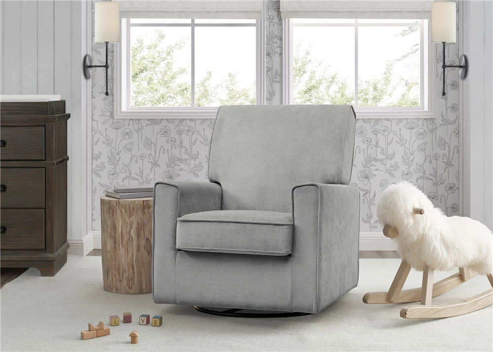 Delta Children What's New Sophie Nursery Glider Swivel Chair With LiveSmart Fabric 3 Delta Children What's New Sophie Nursery Glider Swivel Chair With LiveSmart Fabric