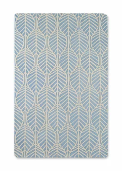 Delta Children Blue Palm Hand-Tufted 100% Wool Area Rug 5x8 What's New 9 Delta Children Blue Palm Hand-Tufted 100% Wool Area Rug 5x8 What's New