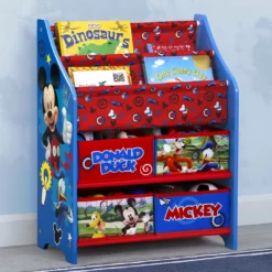 Delta Children Storage Mickey Mouse Toy And Book Organizer