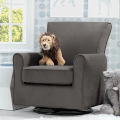 Delta Children Elena Nursery Glider Swivel Rocker Chair Gliders & Rocking Chairs