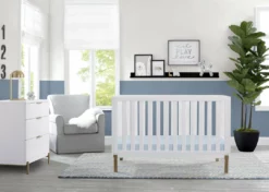 Delta Children Blue Palm Hand-Tufted 100% Wool Area Rug 5x8 What's New