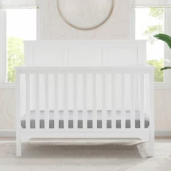 Delta Children Sweet Beginnings Sage Flat Top 6-in-1 Convertible Crib 55 Delta Children Sweet Beginnings Sage Flat Top 6-in-1 Convertible Crib
