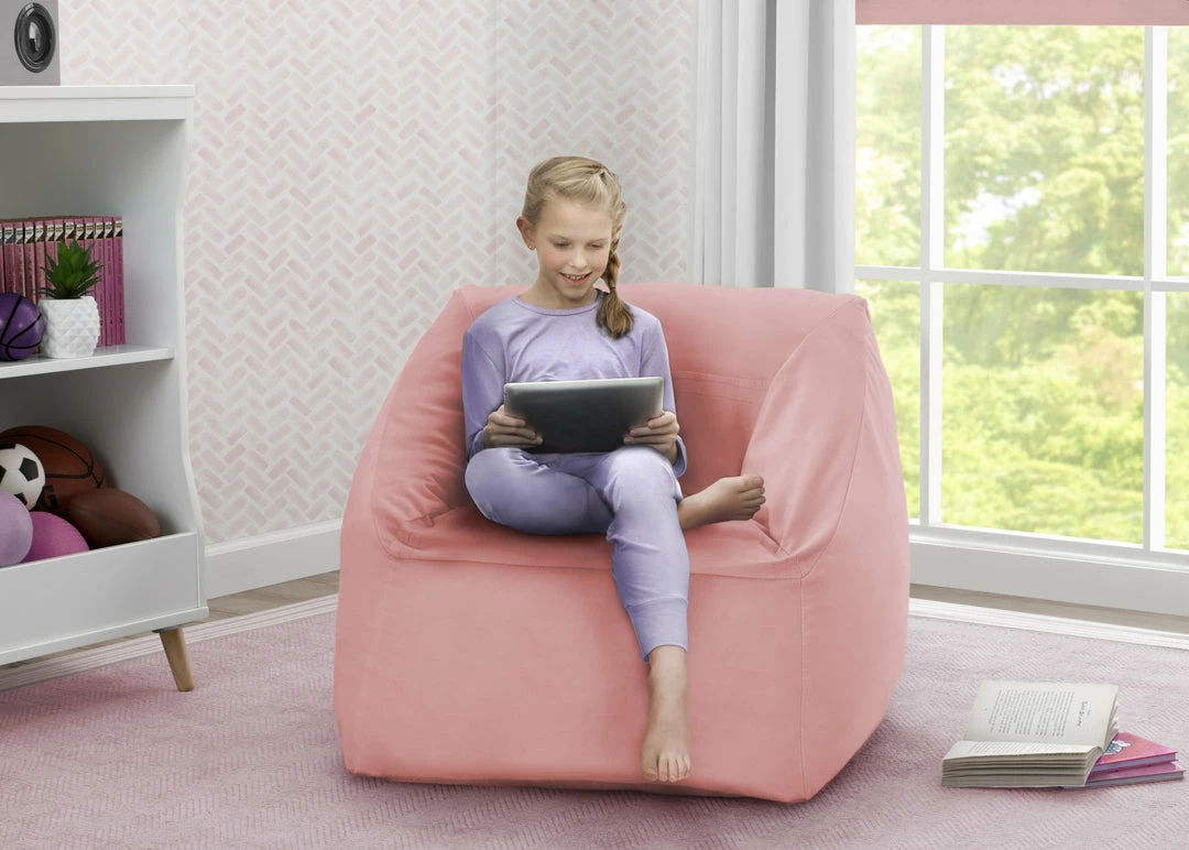 Delta Children Cozee Cube Chair, Kid Size (For Kids Up To 10 Year Old) 3 Delta Children Cozee Cube Chair, Kid Size (For Kids Up To 10 Year Old)