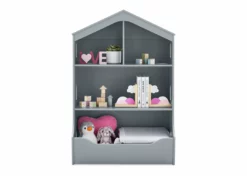 Delta Children Bookcases & Hutches Playhouse Bookcase With Toy Storage