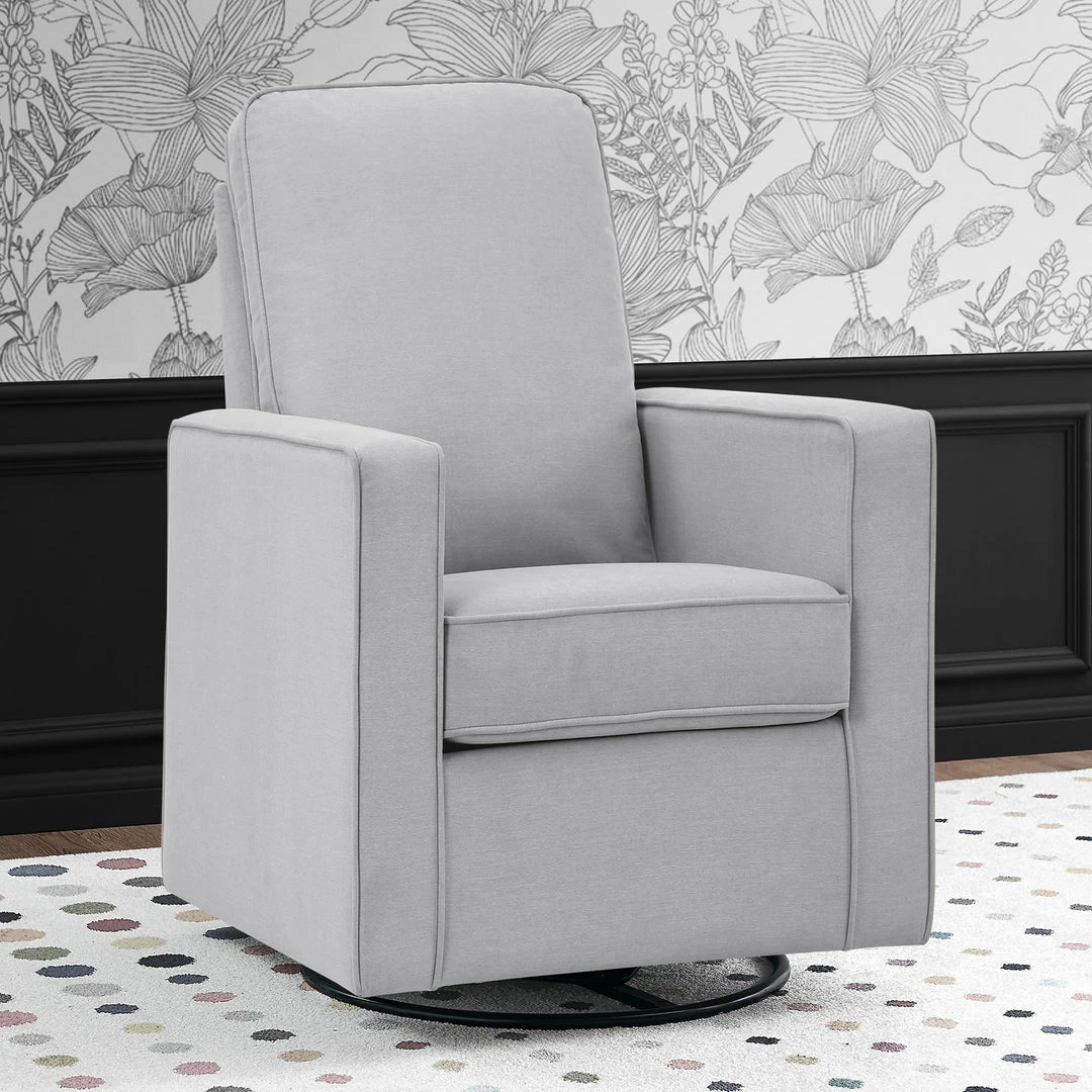 Delta Children Skye Nursery Glider Swivel Chair With LiveSmart Fabric 22 Delta Children Skye Nursery Glider Swivel Chair With LiveSmart Fabric