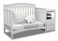 Delta Children Birkley Convertible Crib And Changer Baby Cribs