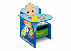 Delta Children Activity Desks CoComelon Chair Desk With Storage Bin