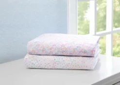 Delta Children Rainbow Confetti Fitted Crib Sheets - 2 Pack What's New