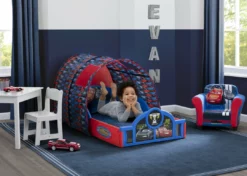 Delta Children Cars Sleep And Play Toddler Bed With Tent Toddler Beds