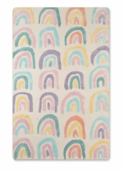 Delta Children Over The Rainbow Hand-Tufted Wool Blend Area Rug 5x8 Rugs 9 Delta Children Over The Rainbow Hand-Tufted Wool Blend Area Rug 5x8 Rugs