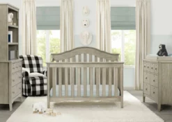 Delta Children Farmhouse 6-in-1 Convertible Baby Crib Baby Cribs