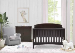 Delta Children Baby Cribs Archer 4-in-1 Convertible Crib