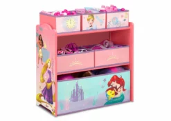 Delta Children Storage Princess 6 Bin Design And Store Toy Organizer