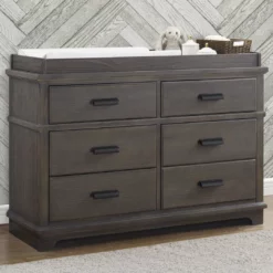 Simmons Kids Asher 6 Drawer Dresser With Changing Top
