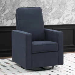 Delta Children Skye Nursery Glider Swivel Chair With LiveSmart Fabric 31 Delta Children Skye Nursery Glider Swivel Chair With LiveSmart Fabric