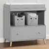 Delta Children Essex Convertible Changing Table With Drawer Dressers & Changing Tables