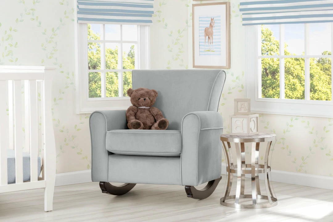 Delta Children Gliders & Rocking Chairs Lancaster Rocking Chair Featuring LiveSmart Fabric By Culp 7 Delta Children Gliders & Rocking Chairs Lancaster Rocking Chair Featuring LiveSmart Fabric By Culp
