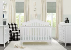 Delta Children Farmhouse 6-in-1 Convertible Baby Crib Baby Cribs