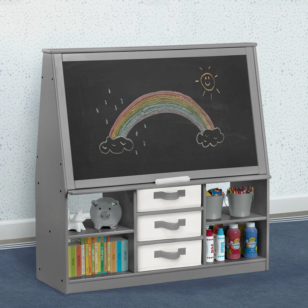 Delta Children At-Home Artist Center – Deluxe Double-Sided Easel & Storage Unit 8 Delta Children At-Home Artist Center – Deluxe Double-Sided Easel & Storage Unit