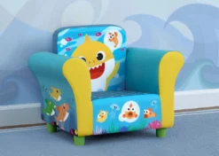 Delta Children Kids’ Chairs Baby Shark Upholstered Chair