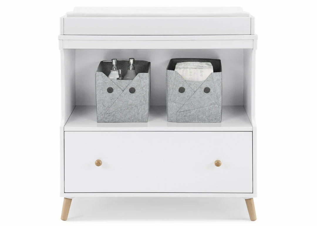 Delta Children Madison Convertible Changing Table With Drawer 4 Delta Children Madison Convertible Changing Table With Drawer